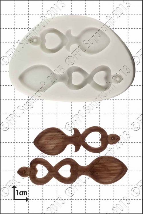 'Welsh Love Spoons' Silicone Mould